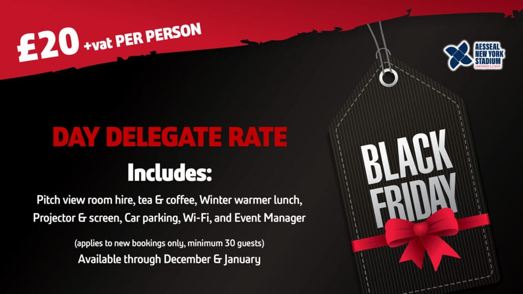 Aesseal New York Stadium Black Friday