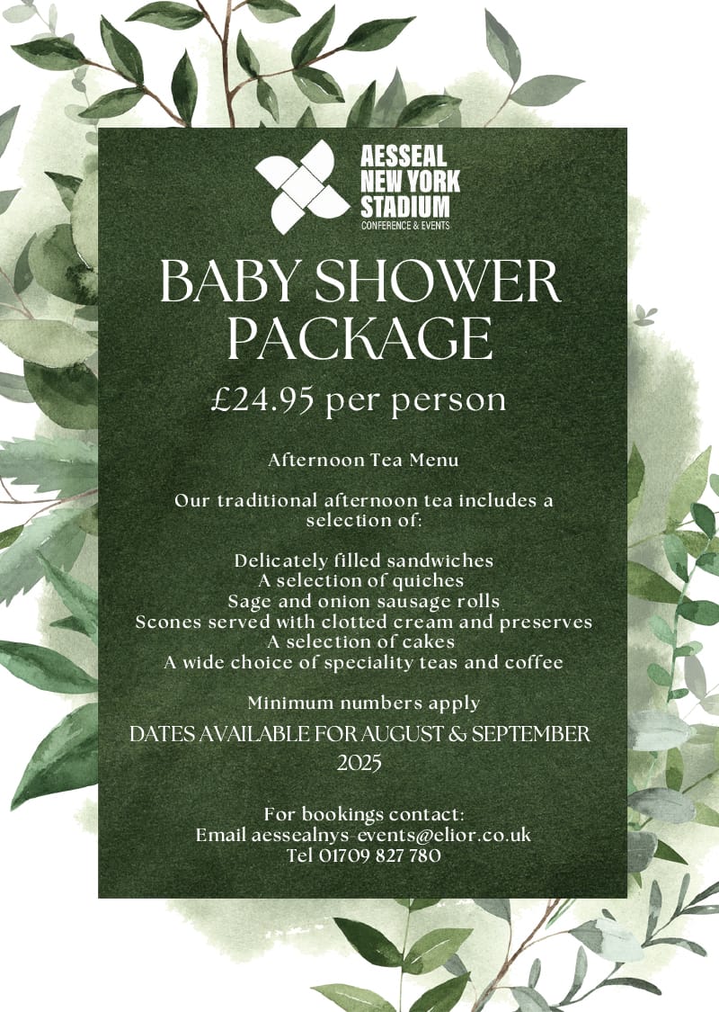 RUFC Baby Shower Package